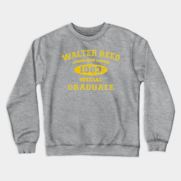 Walter Reed Graduate 1983 Crewneck Sweatshirt by BobbyDoran